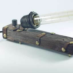steampunk, Lamps, Wood, Edison Bulb, Table Lamp, Pendant Lighting, Handmade, Decorative Fixture Lighting Led Home - thumbnail 2