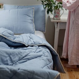 King Size Wool Comforter. Organic Duvet Insert For All Season - Us Duty Paid - thumbnail 2