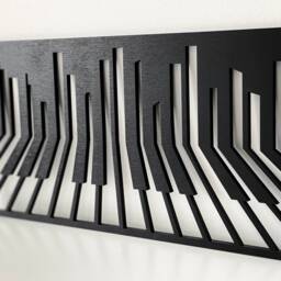 Piano Keys Art, Wooden Piano Keys, Room, Music Decoration - thumbnail 2