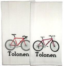 Bicycle Towel Custom Embroidered & Personalized - thumbnail 2