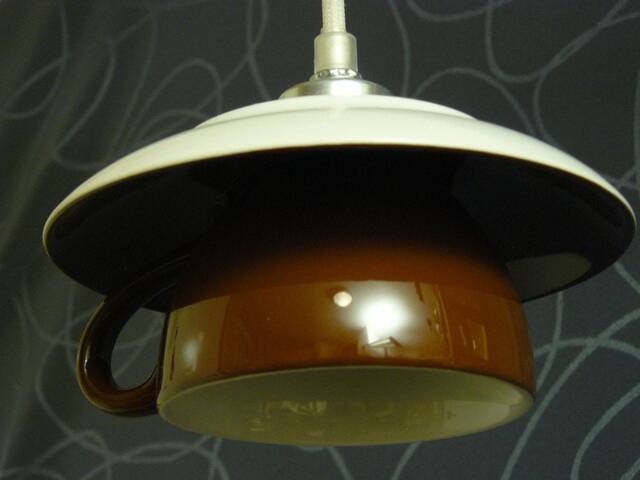 Cup Lamp Bistro-Brown - image 1