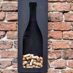 Porto Wine Cork Holder - Birch Plywood Wall Art, Gift For Lovers - thumbnail 2