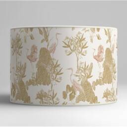 Lampshade For Table Lamp - Floral Pattern Lampshade Available As A Base Or Pendant - thumbnail 2