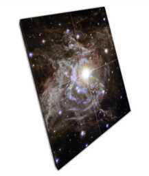 Celestial Rs Puppis Star Print Framed Space Wall Art For Home & Office Astronomy Decor - thumbnail 1