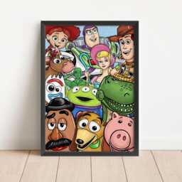 Toy Portrait Print - 1 Nursery Wall Art Poster, Printed Or Framed - thumbnail 2