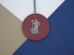 Ballroom Dancer Christmas Tree Decoration- Ornament - Waltzing Decoration Dancing Couple Gift