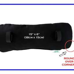 xl Seatbelt Pillow Abdominal Surgery Recovery, Handmade Cotton Canvas - thumbnail 3