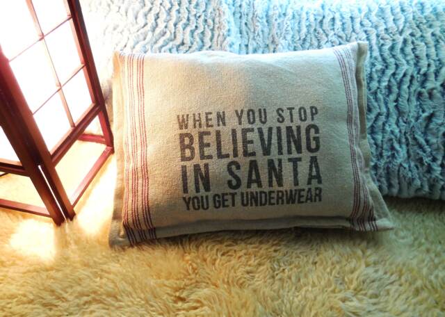 "Pillow With Quote...""When You Stop..." - image 1