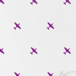 Airplane Wall Decal Military Plane Kids Room Wall Sticker, Nursery Bedroom Classic Pattern Wallpaper Vinyl Decals Stickers Home Decor - thumbnail 2