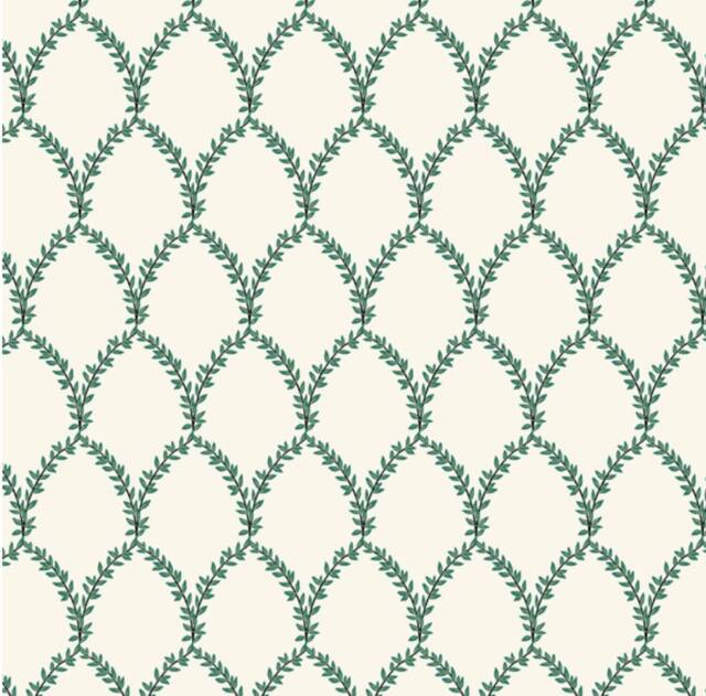 Rifle Paper Co. Laurel Crib Sheet Greenery Baby Bedding - image 1