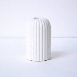 Ribbed Candle Holder/Bud Vase, Large - thumbnail 3