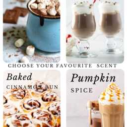 Cozy Autumn Amber Jar Candle - 120/180/300/500G- Custom Labels Available - Wood Wick Perfect Gift Pumpkin Chocolate - thumbnail 3