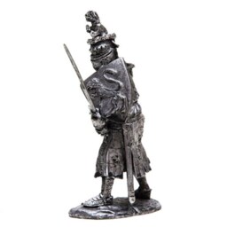 54mm Soldier Jacques Louchard. French Knight 1350Yr. 132 Scale Figure - thumbnail 4