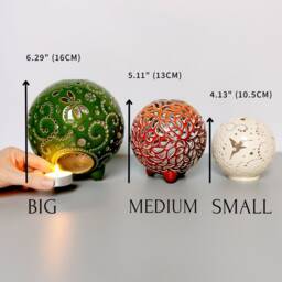 Christmas Star Lantern Scandinavian Tea Light Holder, Holiday Decor - thumbnail 4