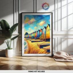 Southend On Sea Poster Prints - Set Of 3 Posters - Watercolour Wall Art Decor Travel Hanging Artwork Gift UK Painting - thumbnail 3