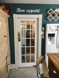 Bon Appetit. Wood Sign. Wall Art. Kitchen Wooden Letters For Wall - thumbnail 1