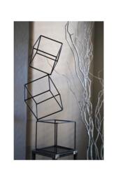 Geometric Metal Sculpture Art Abstract Modern Table Decor Contemporary Mid Century By Petrykowski Artworks - thumbnail 1