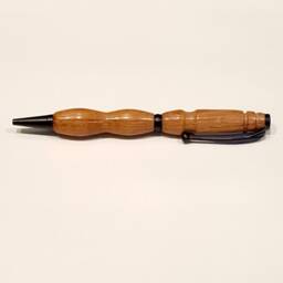 Handmade Wood Slimline Pen - Jatoba With Black Hardware - thumbnail 3