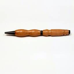 Handmade Wood Slimline Pen - Jatoba With Black Hardware - thumbnail 2