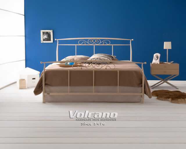 Metal Bed Frame 140x200 160x200 Lia - Handmade Wrought Iron Country Style Lifetime Guarantee - image 1