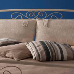 Metal Bed Frame 140x200 160x200 Lia - Handmade Wrought Iron Country Style Lifetime Guarantee - thumbnail 4