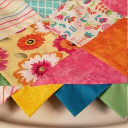Baby Blanket, Scrappy Quilt