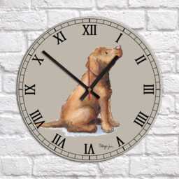 Labrador Clock - thumbnail 2