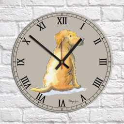Labrador Clock - thumbnail 4
