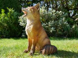 Awaking Red Fox Garden Ornament - Gifts Sitting Home Or Gift - thumbnail 1