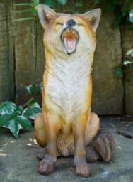 Awaking Red Fox Garden Ornament - Gifts Sitting Home Or Gift - thumbnail 2