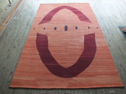 Turkish Rug, Kilim Rug, Large Kilim Rug, Rug 6x9 Approx., Claret Red Rug, Flatweave Area Rug, Turkish Rugs, Kilim Rugs, Turkish Rug - thumbnail 1