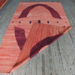 Turkish Rug, Kilim Rug, Large Kilim Rug, Rug 6x9 Approx., Claret Red Rug, Flatweave Area Rug, Turkish Rugs, Kilim Rugs, Turkish Rug - thumbnail 2