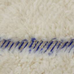White Moroccan Rug - Tufted Beni Ourain - thumbnail 3