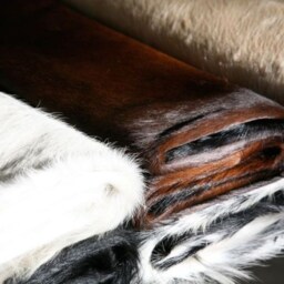Cowhide Rug Zebra Black White Unique Peau De Zebre Piel Vaca Impresa Cebra - thumbnail 4