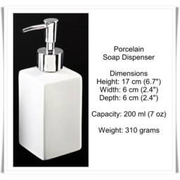 William Morris Strawberry Thief Blue Soap Dispenser Porcelain 200 Ml 7Oz Birds Garden Fantasy Floral Liquid Pump Hand Decorated UK - thumbnail 4