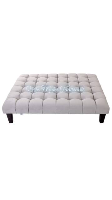 Large Rectangular Footstool/Coffee Table Pouffe - image 1
