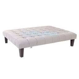 Large Rectangular Footstool/Coffee Table Pouffe - thumbnail 3
