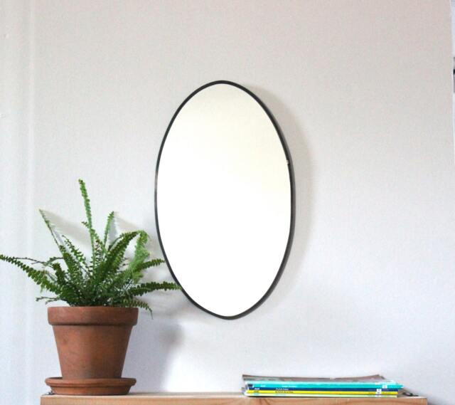 Oval Mirror Handmade Wall Miroir Round Oblong Circle - image 1