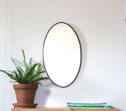 Oval Mirror Handmade Wall Miroir Round Oblong Circle