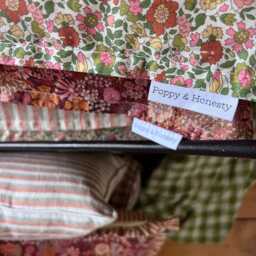 "Fitted Sheet Made With Liberty Fabric " - thumbnail 3