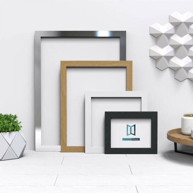 Picture Frame Photo Poster Black Oak White Chrome A1 A2 A3 A4 A5