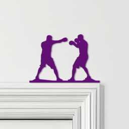 Door Topper Fighters Men Boxing Various Colours Top Of Decorative Sign - Novelty Wall Decor, Frame Art, Art - thumbnail 4
