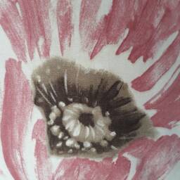 Pink Floral Handsewn Cushion/Pillow Cover - thumbnail 2