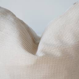 Neutral Striped Pillow Cover - thumbnail 3