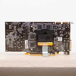 Desk Clock For Geeky Office - Recycled Black Graphics Card - thumbnail 4
