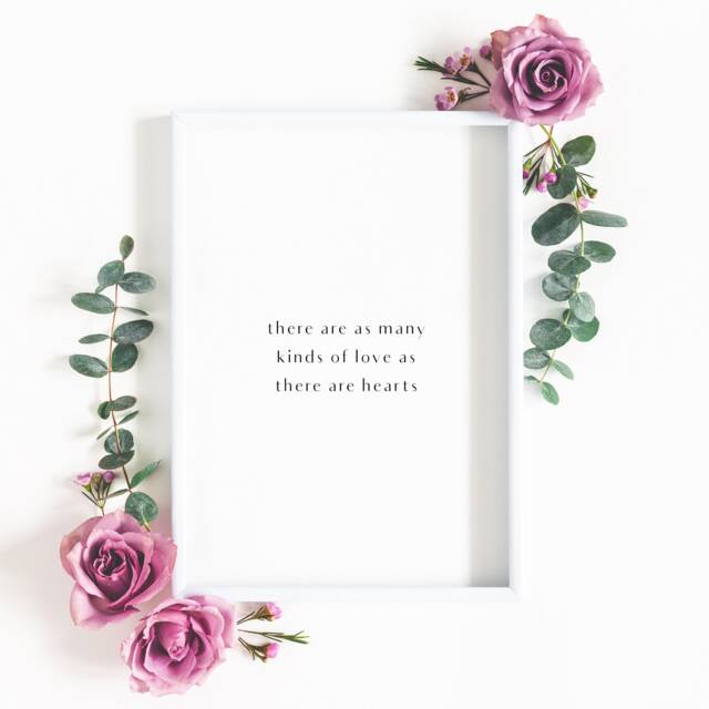There Are As Many Kinds Of Love - Romantic Print Quote From Anna Karenina By Tolstoy Wall Art Home D??cor Unframed - image 1
