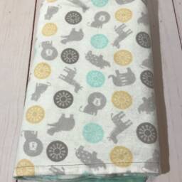 Lovey Baby Blanket, Animal Shape Flannel Minky Blanket For Girl, Boy, Security - thumbnail 3