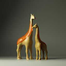 Duo Giraffe Composition - 10+11 - thumbnail 2