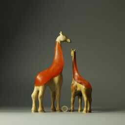 Duo Giraffe Composition - 10+11 - thumbnail 4