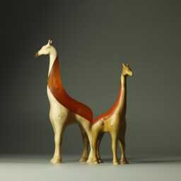 Duo Giraffe Composition - 10+11 - thumbnail 3
